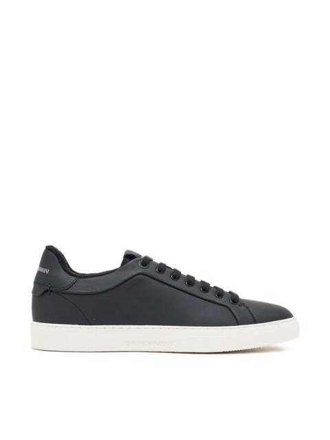 EMPORIO ARMANI Leather sneakers