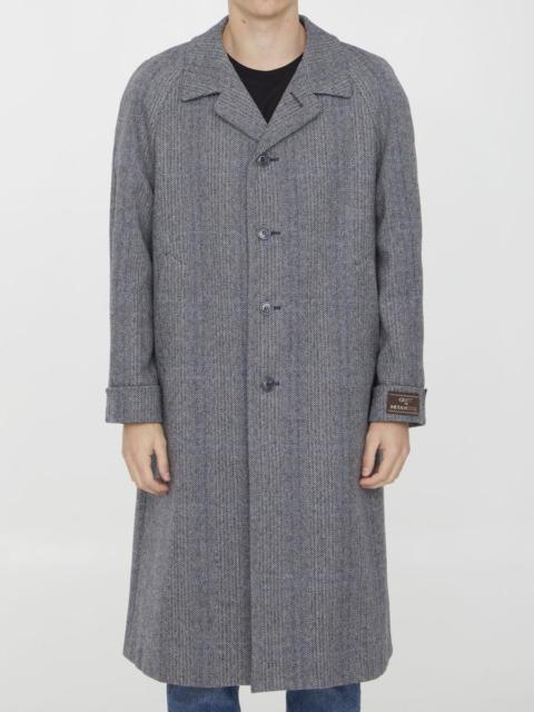 GUCCI HOUNDSTOOTH COAT