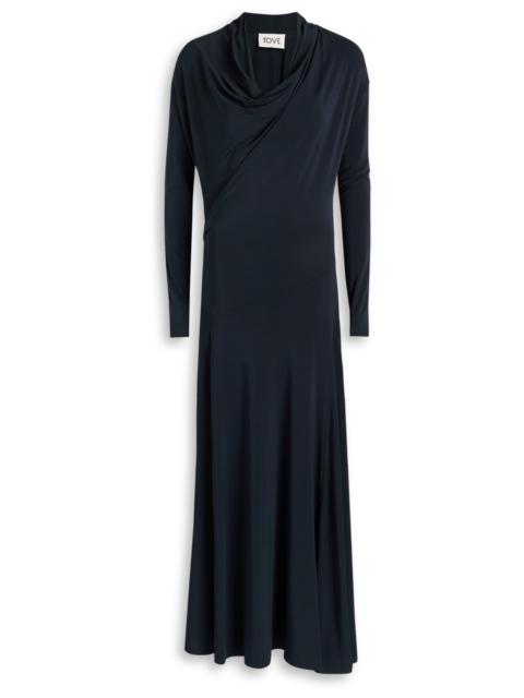 TOVE Tove Eadan Draped Stretch-jersey Maxi Dress