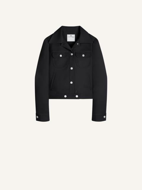 courrèges TWILL TRUCKER JACKET