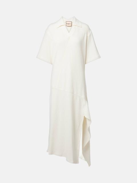 Plan C Cotton midi dress