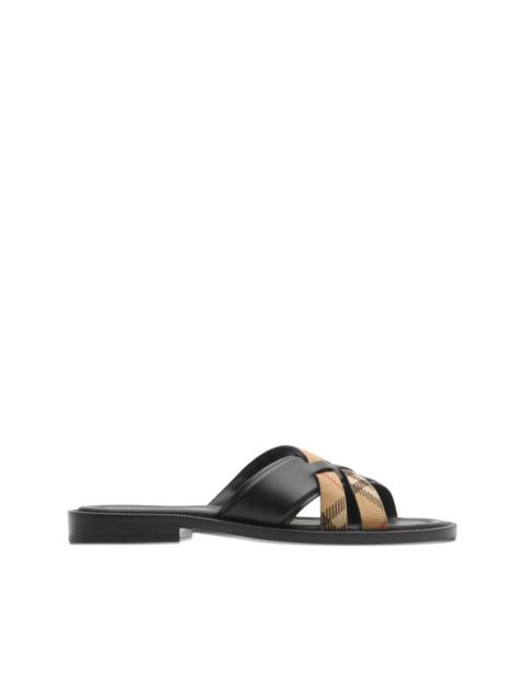Burberry Burberry Black Sandals Men