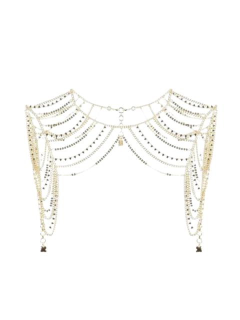 Other Designers Novelty Gold Chain Shoulder Piece
