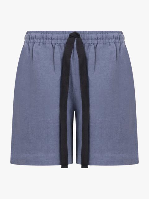 COMMAS RELAXED DRAW STRING SHORT | BLUE