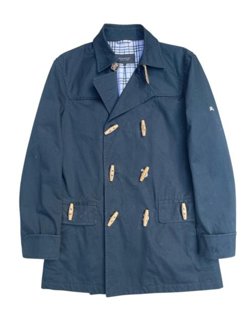 Other Designers Burberry × Japanese Brand - Burberry Double-Breasted Jacket with Iconic Plaid Lining