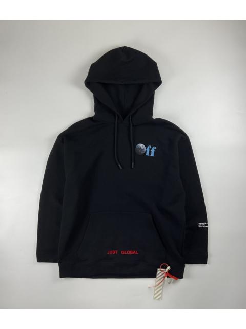 Off-White Off White x Kith "Just Global" Oversized Hoodie