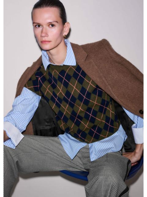 ME+EM Argyle Knit Baby Tee