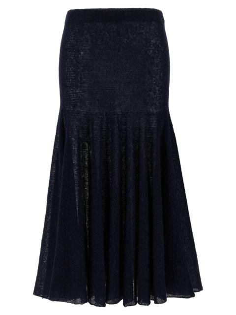MAGDA BUTRYM Pf25 Knitwear 16 Skirt Skirts Blue