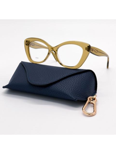 Loewe NEW LOEWE EYEGLASSES LW50067I 096 GLOSSY GREEN WOMEN EYEWEAR