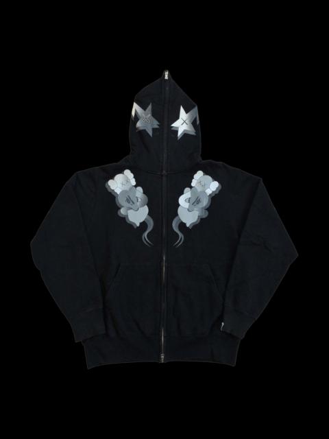 A BATHING APE® 2005 Bape x Kaws Bendy Full Zip Hoodie