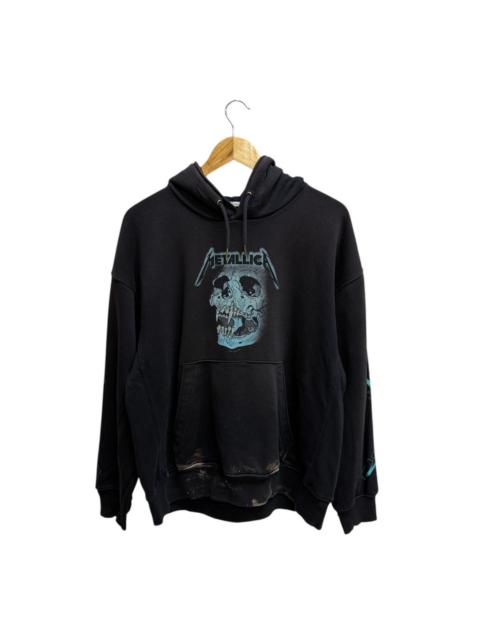 Other Designers Metallica - Metalica Pushead X Gu Pullover Band Sweater Hoodie
