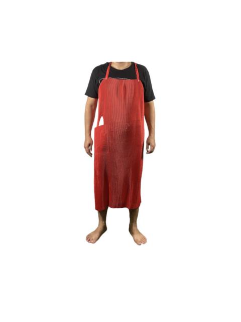 ISSEY MIYAKE Issey Miyake Pleats Please Apron Red Colour