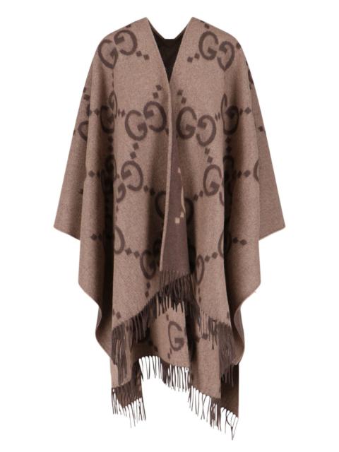 GUCCI Gucci Women Reversible Cape "Jumbo Gg"