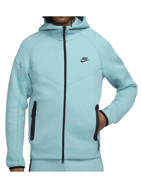 Nike Sportswear Tech Fleece Windrunne Full-zip Hoodie "Denim Turquoise/Black"