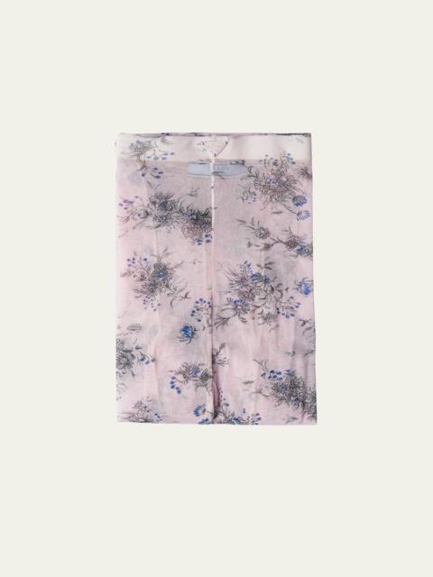 Prada Calendula Tulle Tights