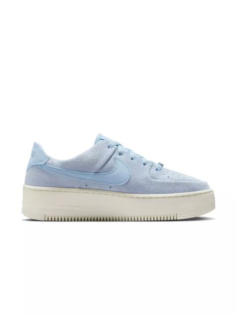 Nike Air Force 1 Sage Low "Light Armory Blue/Sail/Light Armory Blue" Women's Shoe