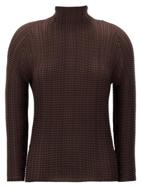 Issey Miyake Women 'Wooly Pleats-56' Blouse