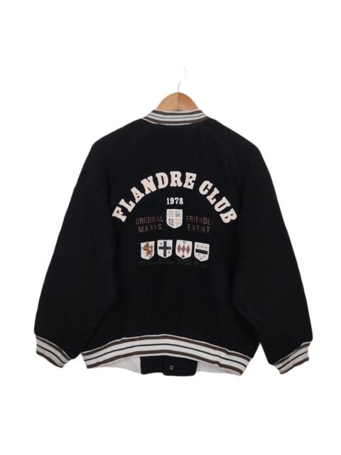 Other Designers Varsity - FLANDRE CLUB Friendly Event Embroidery Varsity