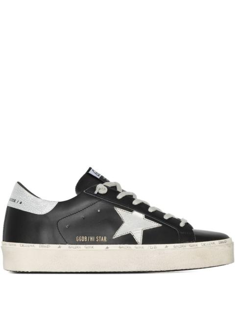 Golden Goose Golden Goose Women Hi Star Leather Sneakers