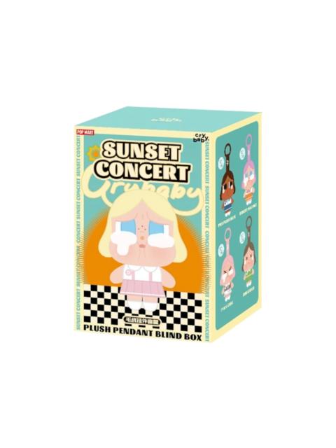 POP MART Pop Mart CRYBABY Sunset Concert Series Plush Pendant Single Blind Box