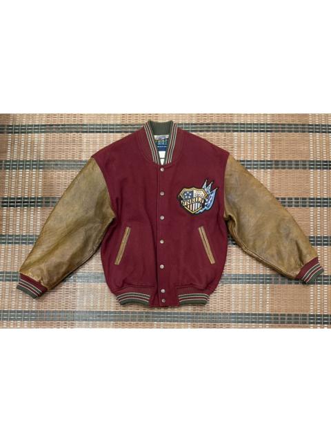 Other Designers O'Neill - Vintage 90s O’Neill With Friendship Suede Varsity Jacket