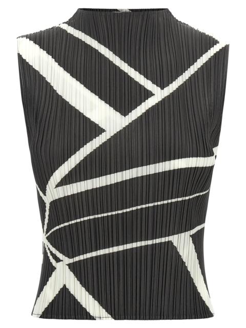 Pleats Please Issey Miyake Pleats Please Issey Miyake Women 'Fold Line' Blouse