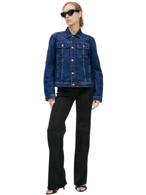 Diesel DENIM JACKET WITH SHAPED SEAMS
