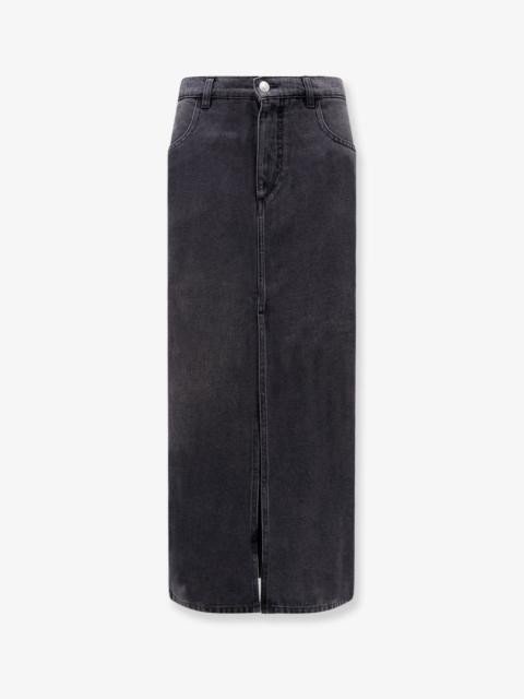 Isabel Marant Isabel Marant Faharia Black Denim Skirt