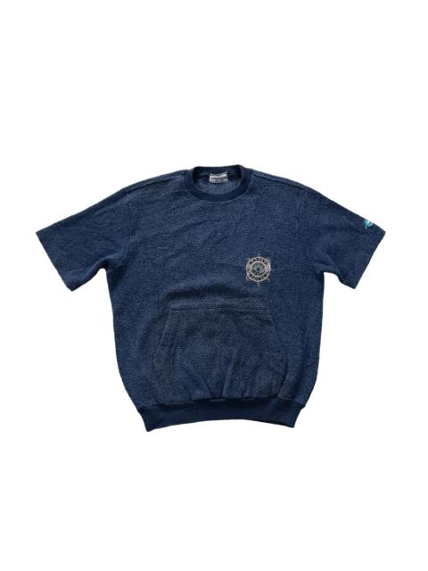 Other Designers Vintage Mountain Flag Marine Sports Embroider Logo Shirt