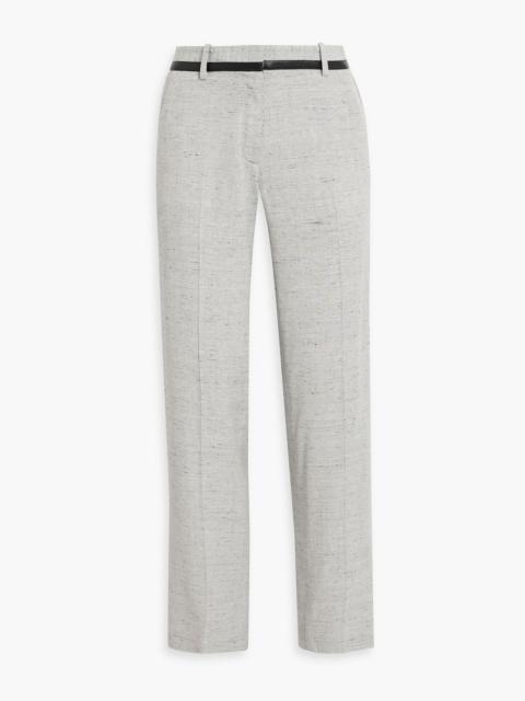 Proenza Schouler Aiden tweed straight-leg pants