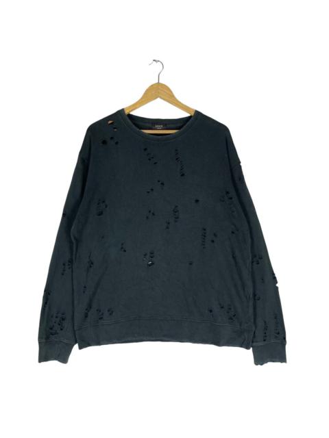 Other Designers Designer - 🌟LUCY Shot Gun Holes Sweatshirt Crewneck Like Number Nine
