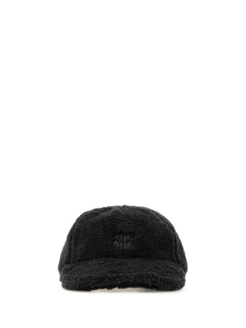 Miu Miu Miu Miu Women Charcoal Pile Baseball Cap