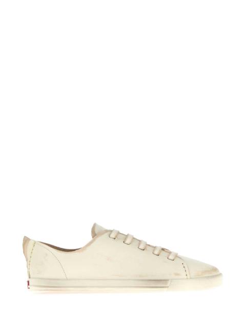 Prada Prada Women White Leather Sneakers