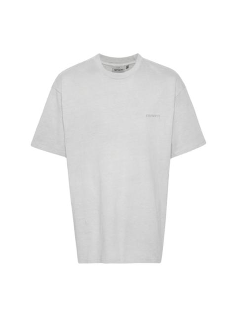 Duster Script logo-embroidered T-shirt