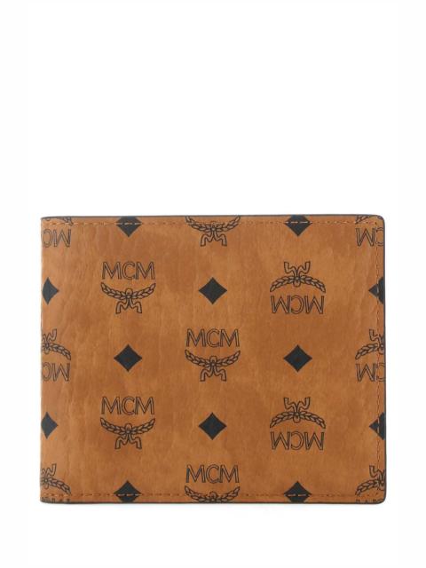 MCM Mcm Men Printed Canvas Wallet
