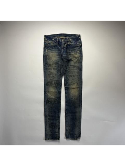 Hysteric Glamour Hysteric Glamour "Metal Warrior" Distressed Jeans