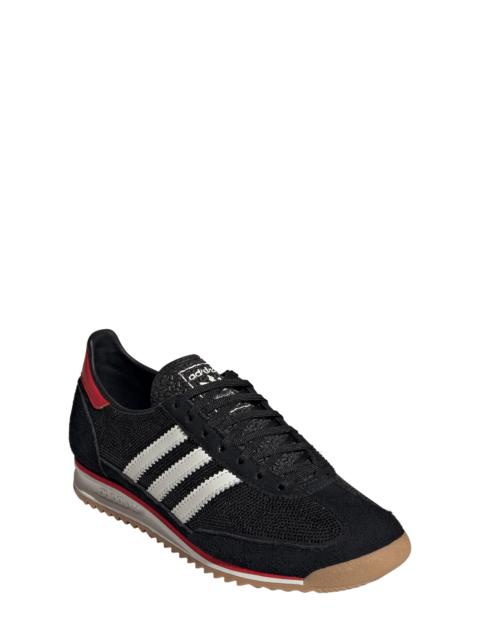 adidas adidas SL 72 Sneaker in Black/Off White/Scarlet at Nordstrom
