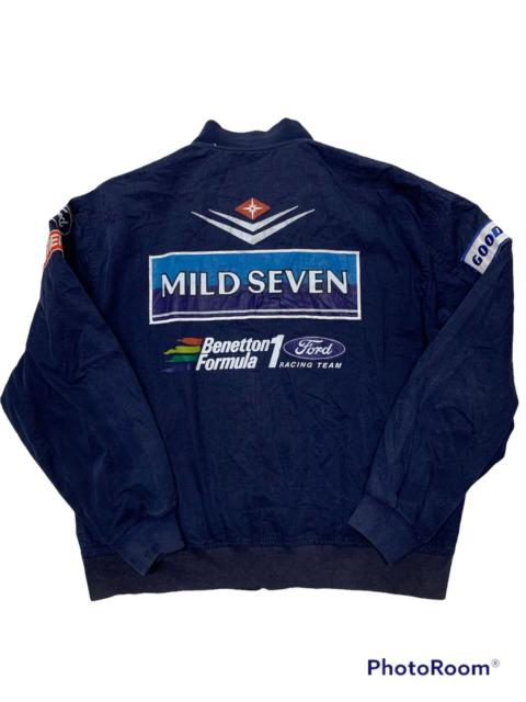 Other Designers Vintage Benetton formula 1 light jacket