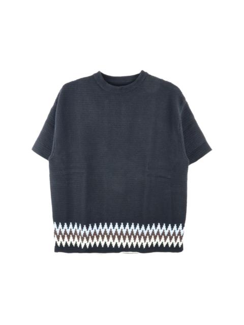 knit T-shirt