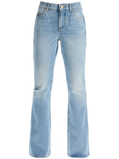 Balmain FLARE MID-RISE JEANS WITH