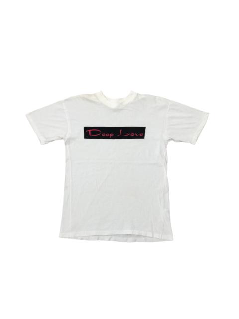 Other Designers Vintage - Vintage Deep Love Box Logo T Shirt Punk Rock 19x26