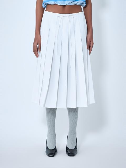 Prada Pleated Midi Skirt