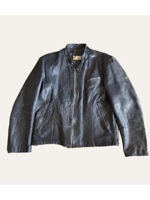 Other Designers Japanese Brand - Leather attic racing leather jacket