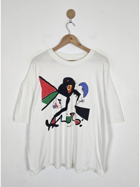 Other Designers Vintage 90s Suc Joan Miro Art Printed Tee shirt