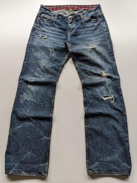 Other Designers Japanese Brand - Theoria Jeans clawmark distressed