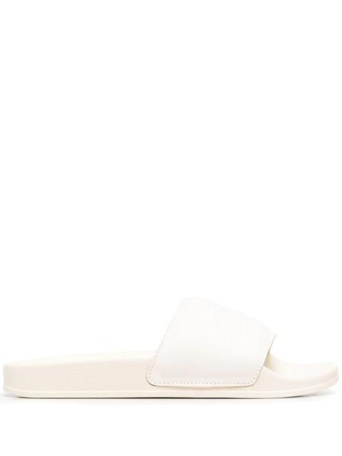 Heron Preston tonal logo debossed slides