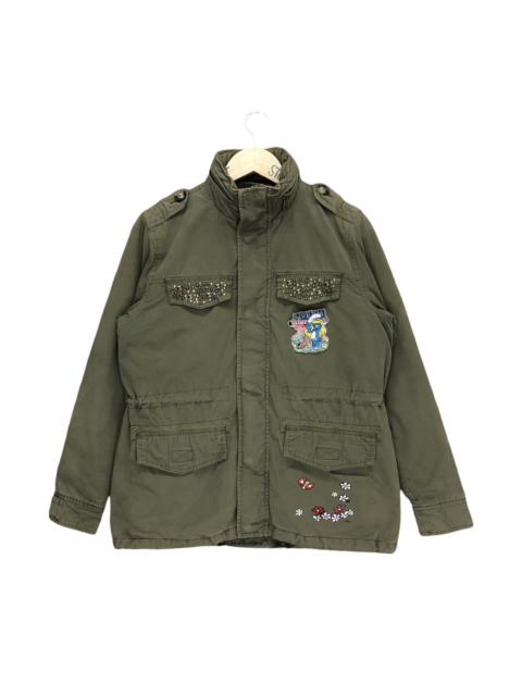 Other Designers Cartoon Network - Whole Hauss Smurf Jacket Khaki