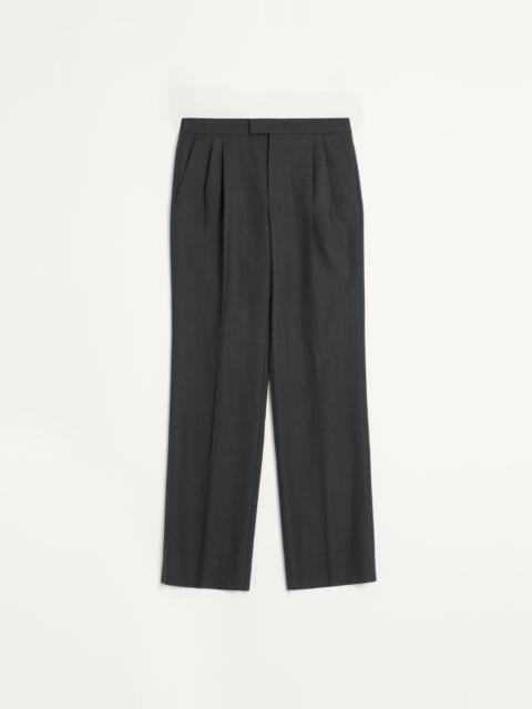 WOOL GABARDINE PANTS