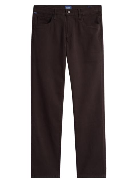 Citizens of Humanity Citizens of Humanity Elijah Relaxed Straight Leg Twill Pants in Toast Dark Brown at Nordstrom