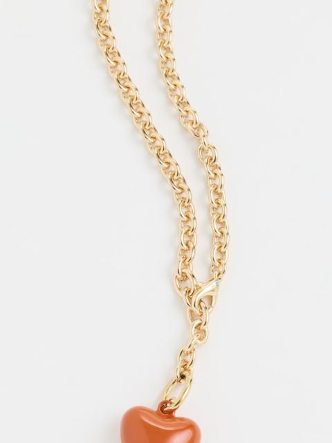 ROXANNE ASSOULIN The Mini Puffy Heart Necklace